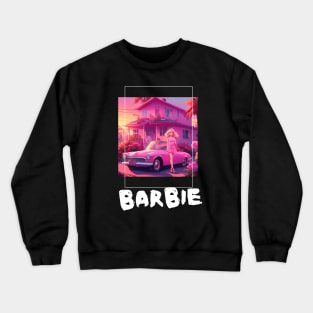 Barbie pink summer vibe Crewneck Sweatshirt